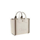 Chloé Beige Cotton Shoulder Bag